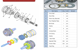 SWING MOTOR PART